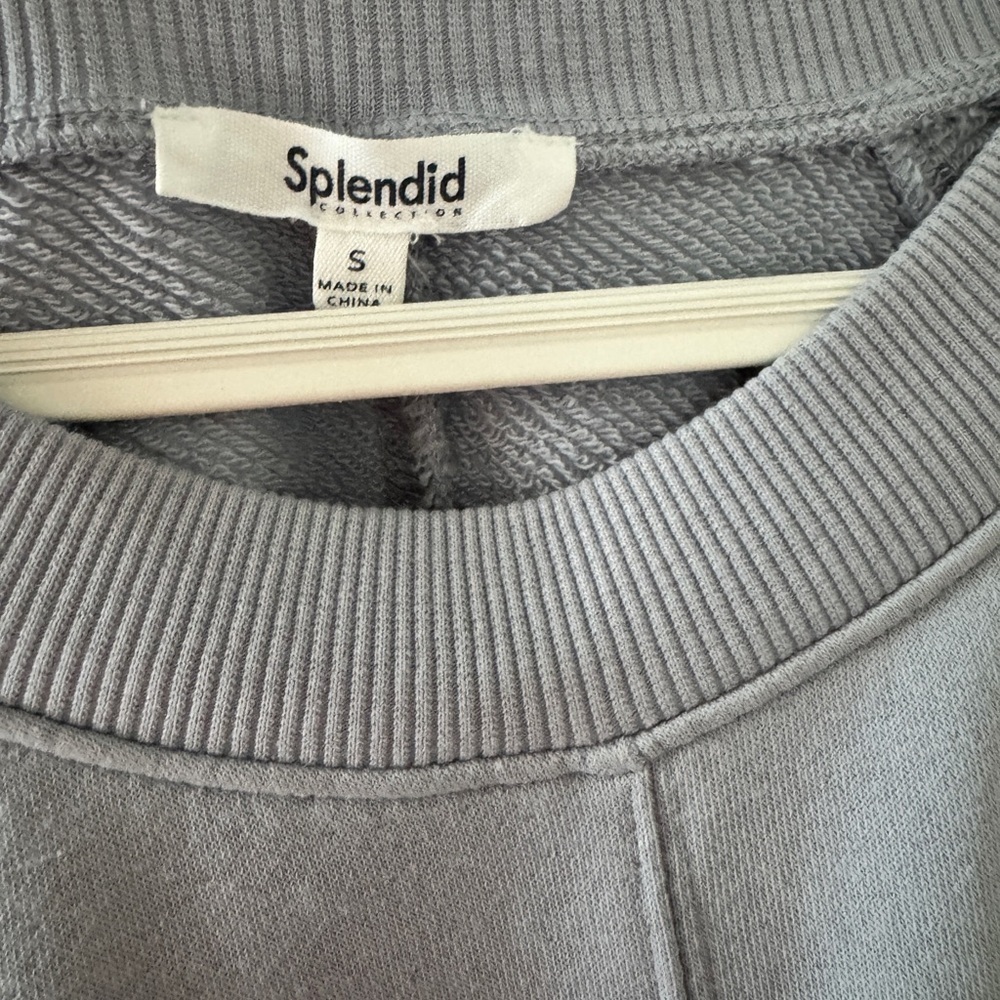 Splendid Jolie Eyelet sweatshirt - Picture 3 of 5